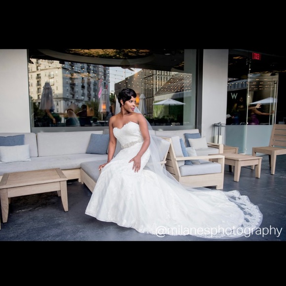 Designer Wedding Dress - Picture 2 of 7